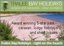 Caravan and lodge holidays right on the beach